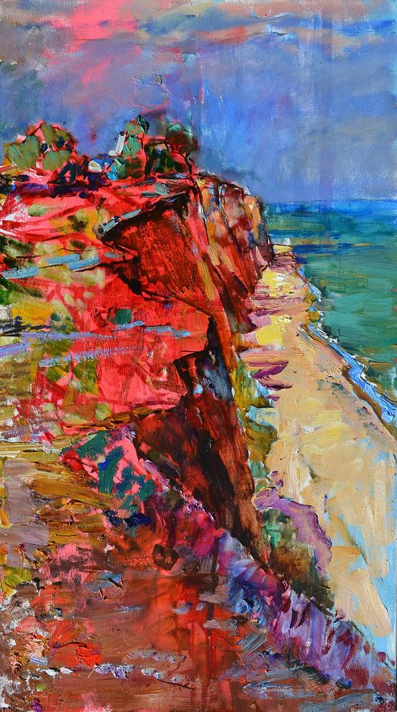 Coast by the sea by Andrii