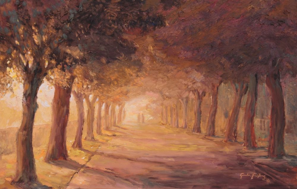 Golden Days, Promenade [3] by Gordon Stuart Allen Frickers